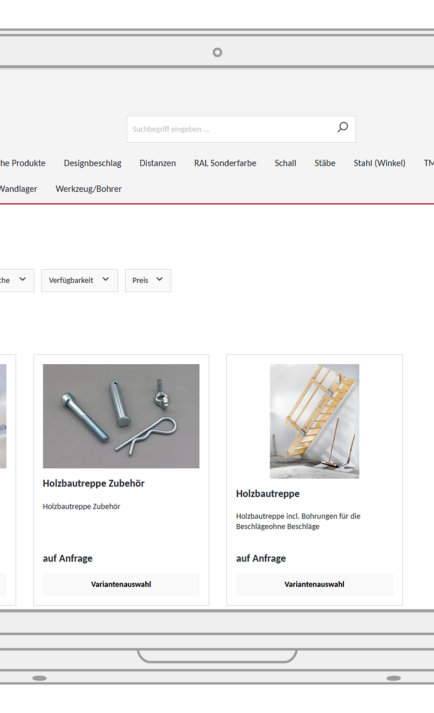 Treppensysteme Online Shop